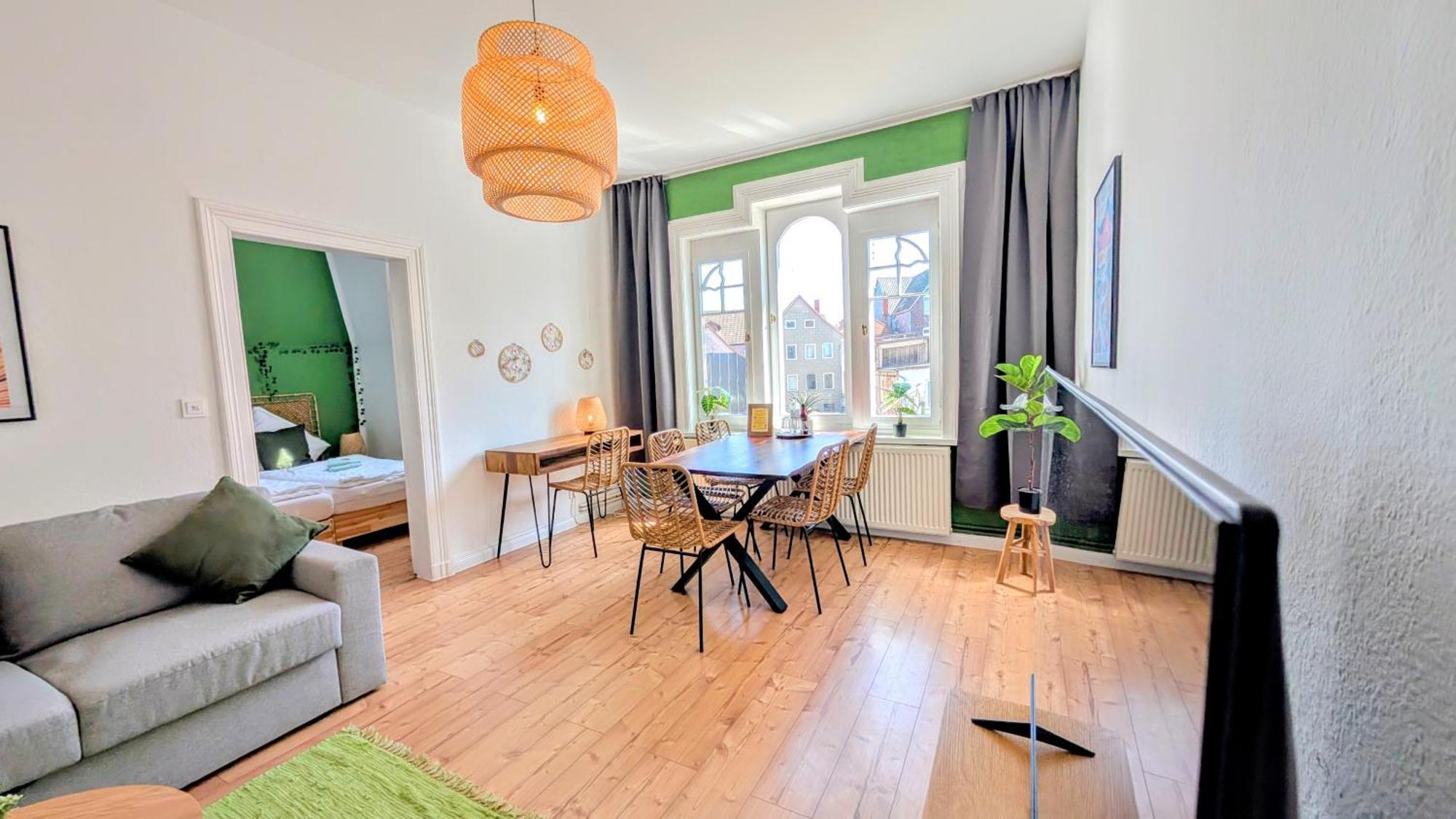 Uhlpartment - Im Herzen Von Uelzen Bagian luar foto